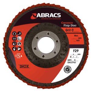 flap discs ceramic abfc115b grit
